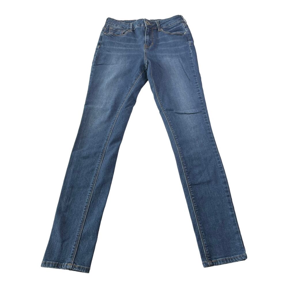 Bullhead Denim Womens Jeans Size 7 High Rise Skinniest Denim Jeans Medium Wash